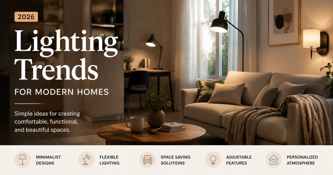 Lighting Trends for Modern Homes in 2026